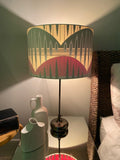 Double-sided ‘Ain't No Mountain High Enough...’ Ankara print lampshade