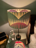 Double-sided ‘Ain't No Mountain High Enough...’ Ankara print lampshade