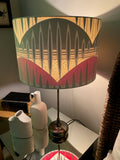 Double-sided ‘Ain't No Mountain High Enough...’ Ankara print lampshade