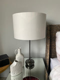 Double-sided ‘Ain't No Mountain High Enough...’ Ankara print lampshade