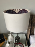 Double-sided ‘Ain't No Mountain High Enough...’ Ankara print lampshade