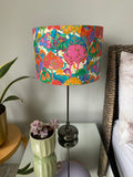 Double-sided ‘Liberty Arboretum’ lampshade