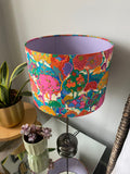 Double-sided ‘Liberty Arboretum’ lampshade