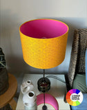 Double-sided Kaffe Fassett ‘Tribal Lights’ lampshade