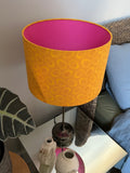 Double-sided Kaffe Fassett ‘Tribal Lights’ lampshade