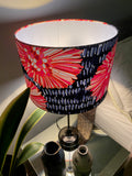 Double-sided ‘Chrysanthemum’ Ankara print lampshade