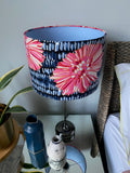 Double-sided ‘Chrysanthemum’ Ankara print lampshade