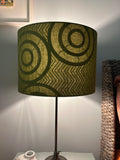 Double-sided 'Hidden Circles 1' Ankara print lampshade