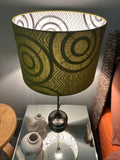 Double-sided 'Hidden Circles 1' Ankara print lampshade