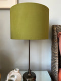 Double-sided 'Hidden Circles 1' Ankara print lampshade