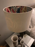 Double-sided Kaffe Fassett ‘Coleus’ lampshade
