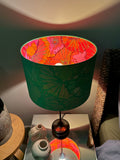 Double-sided Kaffe Fassett ‘Jade Garden’ lampshade
