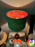 Double-sided Kaffe Fassett ‘Jade Garden’ lampshade