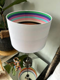 Double-sided 'Pride 2024' graphic print lampshade