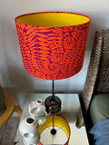 Double-sided Kaffe Fassett ‘Psychedelic Ferns’ lampshade