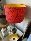 Double-sided Kaffe Fassett ‘Psychedelic Ferns’ lampshade