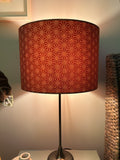 Double-sided ‘Stella Vittoriana - Ver 2’ Japanese Asanoha print lampshade