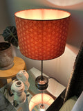 Double-sided ‘Stella Vittoriana - Ver 2’ Japanese Asanoha print lampshade