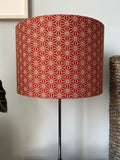 Double-sided ‘Stella Vittoriana - Ver 2’ Japanese Asanoha print lampshade