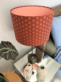 Double-sided ‘Stella Vittoriana - Ver 2’ Japanese Asanoha print lampshade