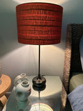 Double-sided Kaffe Fassett ‘'Zipper Stripes’ lampshade