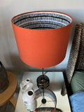 Double-sided Kaffe Fassett ‘'Zipper Stripes’ lampshade