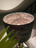 Double-sided ‘Leopard & Lynx’ print lampshade