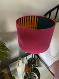 Double-sided ‘Circus Circus’ lampshade