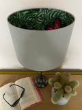 double-sided ‘mediterranean secret’ ankara print lampshade