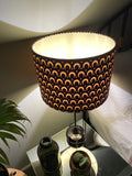 Double-sided ‘Crescent’ Ankara print lampshade