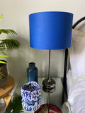 Double-sided ‘Hidden Circles 3' Red Ankara print lampshade