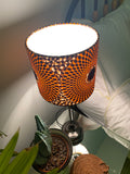 Single-sided ‘Sunflower’ Ankara print lampshade