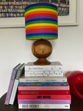 Single-sided ‘Pride’ print lampshade