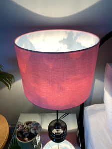 Double-sided ‘In the Clouds’ Cotton print lampshade