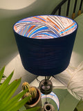 Double-sided ‘Hidden Splash’ Ankara print lampshade