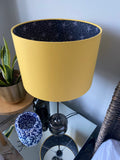 Double-sided ‘From Dawn til Dusk’ Cotton print lampshade