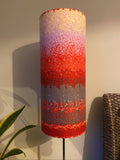 Single-sided cylinder ‘Hellraiser’ Ankara print fabric lampshade