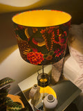Double-sided ‘Peacock’ Japanese cotton lampshade