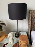 Double-sided ‘The Right Path’ Ankara print lampshade
