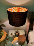 Double-sided ‘The Right Path’ Ankara print lampshade