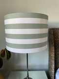 Double-sided ‘Spring Duel’ Gingham lampshade