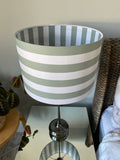 Double-sided ‘Spring Duel’ Gingham lampshade