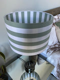 Double-sided ‘Spring Duel’ Gingham lampshade