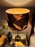 Double-sided ‘Cranes In The Sky’ Japanese cotton lampshade