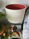 Double-sided ‘Stella Vittoriana’ Japanese Asanoha print lampshade
