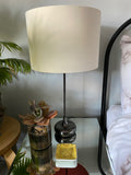 Double-sided ‘Stella Vittoriana’ Japanese Asanoha print lampshade