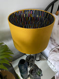 Double-sided ‘Liquorice Allsorts’ Ankara print lampshade