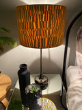 Double-sided ‘Liquorice Allsorts’ Ankara print lampshade