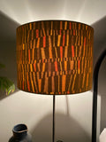 Double-sided ‘Liquorice Allsorts’ Ankara print lampshade