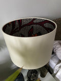 Double-sided ‘Evening in Amsterdam’ Ankara print lampshade